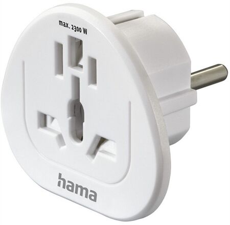 Hama Reiseadapter (Welt>Europa)