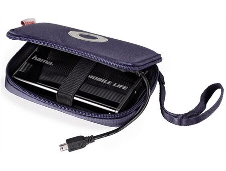 Hama Festplattentasche Orlando, 2,5, Blau