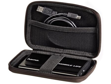 Hama Festplattentasche E.V.A., 2,5, Braun