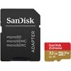 Sandisk microSDHC Extreme (32GB) + Adapter