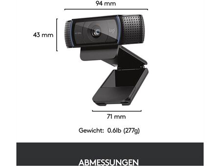 Logitech C920 PRO HD Webcam USB