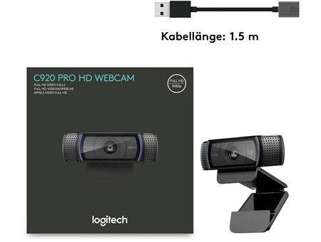 Logitech C920 PRO HD Webcam USB