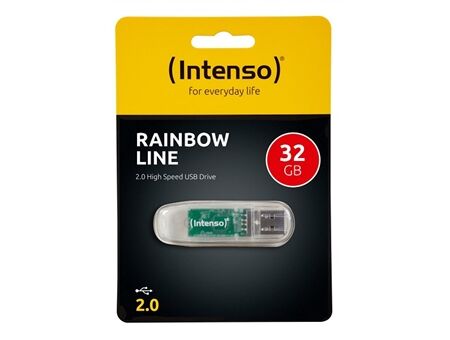 Intenso Rainbow Line USB Drive 32GB klar