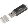Hama FlashPen Laeta, USB 2.0, 16 GB, 10MB/s, Grau