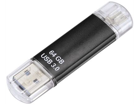 Hama 124000 USB Stick 3.0 64GB BK