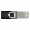 Hama FlashPen Rotate, USB 2.0, 32GB, 6MB/s, Schwarz/Sil