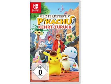 Nintendo Meisterdetektiv Pikachu kehrt zur.