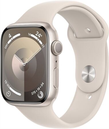 Apple Watch Series 9 (45mm) GPS Alu.Sportarmband M/L