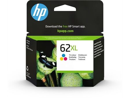 HP Ink/62XL Tri-color Cartridge