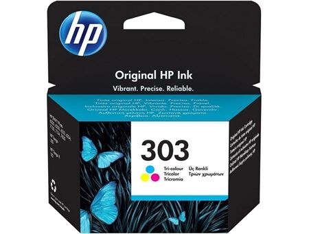 HP 303 Tri-color Original Ink Cartridge